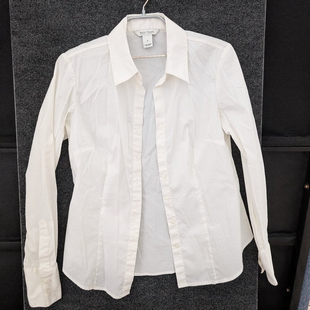 Fitted White Dress Shirt